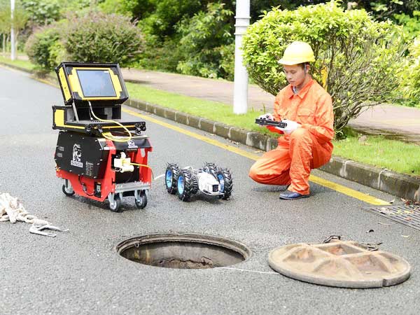 开江管道机器人检测