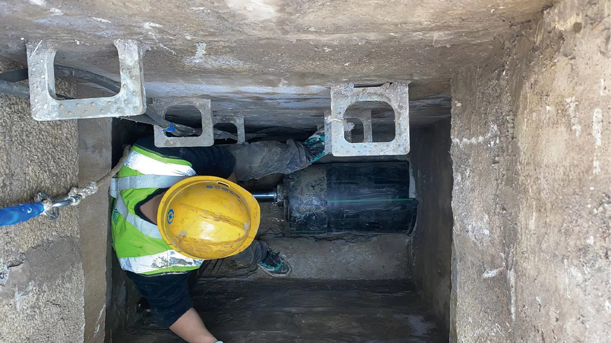 开江HDPE短管内衬法